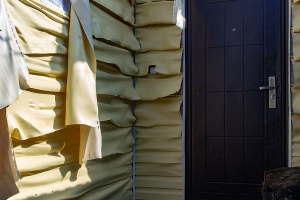 Melted Siding Replacement in Sherman