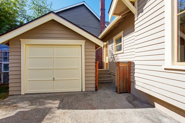 Garage Siding Replacement in Sherman