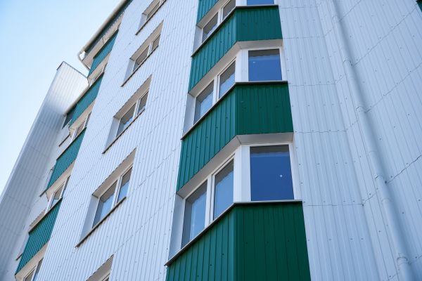 Corrugated Metal Siding Repair in Sherman