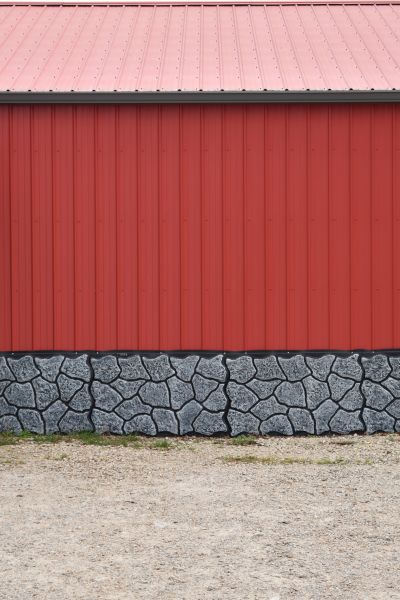 Corrugated Siding Installation in Sherman