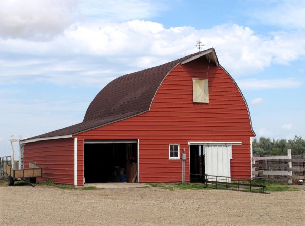 Metal Barn Siding Installation in Sherman