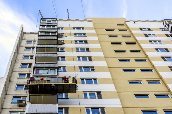 Building Cladding Installation in Sherman