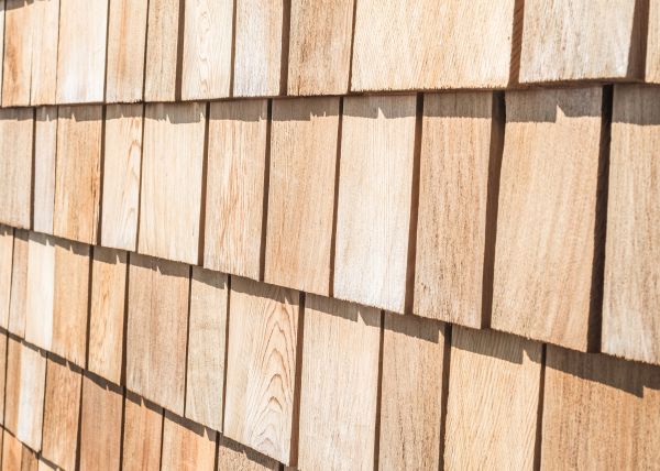 Cedar Shingle Siding Repair in Sherman